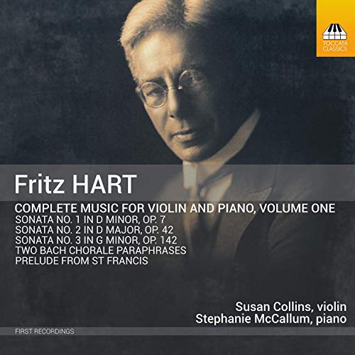 Collins/mccallum - Fritz Hart: Complete Music For Violin And Piano. Volume One [CD]