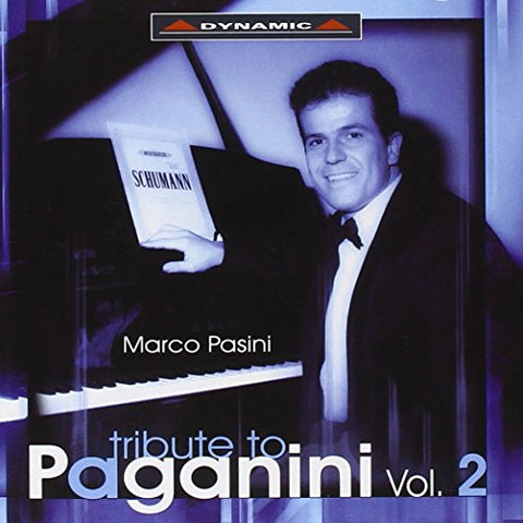 Marco Pasini  Piano - A TRIBUTE TO PAGANINI VOL. 2 [CD]