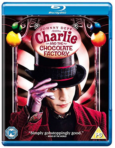 Charlie And The Chocolate Factory [Blu-ray] [2005] [Region Free]