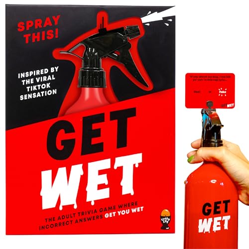 Lucky Egg Get Wet: The Trivia Game Where Incorrect Answers Get You Soaked | 17+ Party Game | Trivia Card Game For Adults | Game Night Party Games - Hen & Stag | 250 Trivia Cards