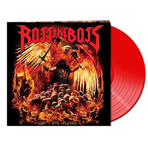 Ross The Boss - Legacy Of Blood, Fire & Steel (Red Vinyl)  [VINYL]