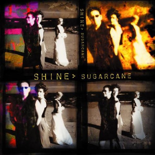 "Album cover with four panels showing a man and woman in various poses together."