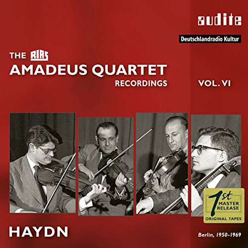 Red CD cover with four black-and-white photos of musicians playing string instruments.