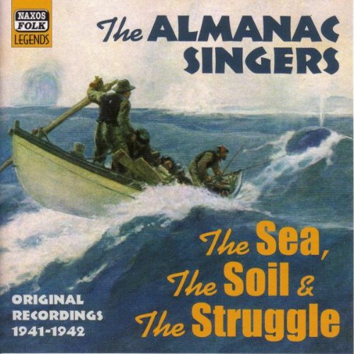 "CD cover featuring men in a boat on rough sea, with title and artist name."
