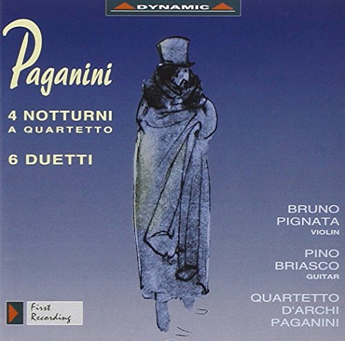 CD cover with a man in a long coat and hat, blue background.