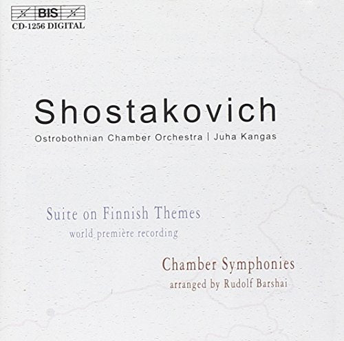 Soloistsostrobothnian Co - Shostakovichsuite On Finnish Themes [CD]