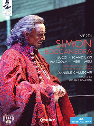 Verdi: Simon Boccanegra [Parma 2010] [Nucci, Scandiuzzi, Piazzola, Iveri, Meli] [C Major: 724008] [DVD] [2013] [NTSC]