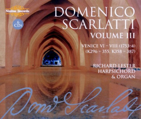Richard Lester - Domenico Scarlatti: The Complete Sonatas, Volume Three [CD]