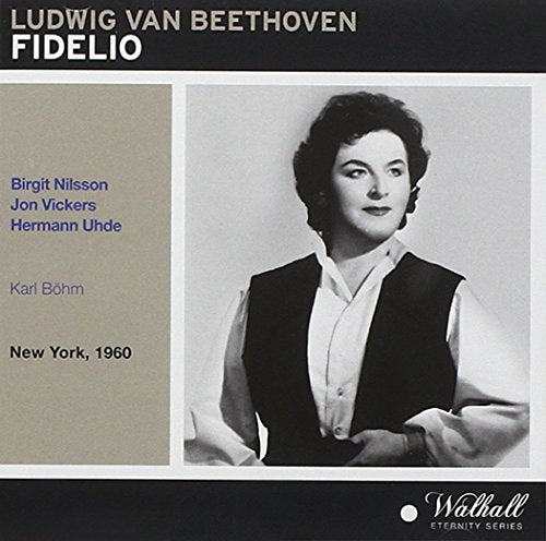 "CD cover with Beethoven's Fidelio, featuring an old metal padlock on a door."