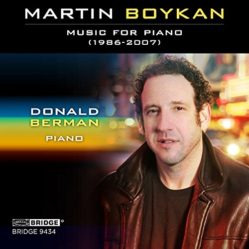 Donald Berman - Boykan: Music For Piano [CD]