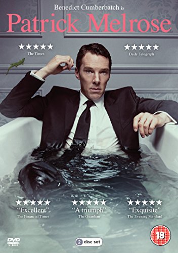 DVD cover featuring Benedict Cumberbatch in a bathtub, wearing a suit and tie.
