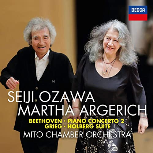 Martha Argerich Mito Chamber Orchestra Seiji Ozawa - Beethoven: Piano Concerto No. 2; Grieg: Holberg Suite [CD]