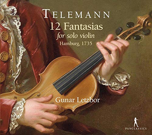 Gunar Letzbor - Georg Philipp Telemann: 12 Fantasias For Solo Violin [CD]