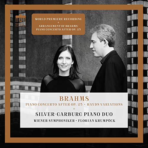 Silver-Garburg Piano Duo; Wiener Symphoniker; Florian Krumpock - BRAHMS: Piano Concerto After Op. 25 Haydn [CD]