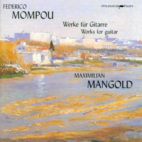 A CD cover featuring a serene, impressionist painting of a river and cityscape.