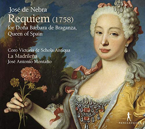 CD cover featuring a portrait of a woman in 18th-century attire holding flowers.