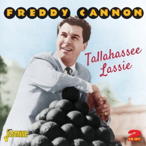 Freddy Cannon album cover featuring a man leaning on a pile of potatoes.