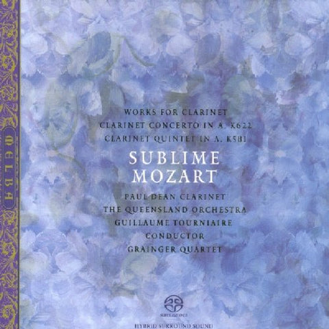 Dean Paul/grainger Quartet - Sublime Mozart: Works for Clarinet [CD]