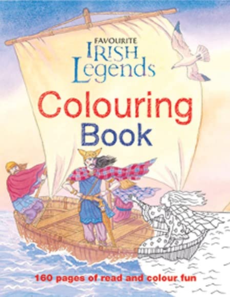 Favourite Irish Legends for Children Colouring Book