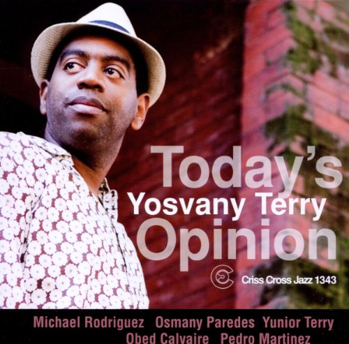 "CD cover featuring a man in a hat and floral shirt, with text overlay."