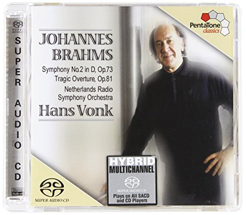 Vonk / Netherlands Rso - Brahms/Symphony No 2 [CD]