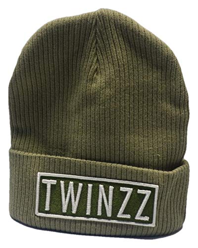 Twinzz Fitted Beanie Hat Khaki