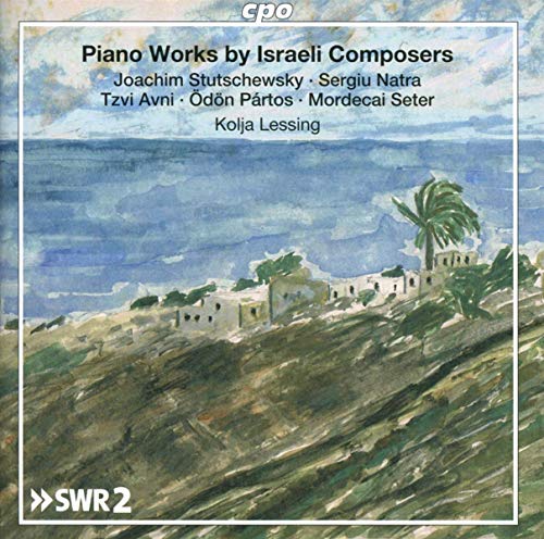 CD cover featuring a painting of a Mediterranean landscape with white buildings.