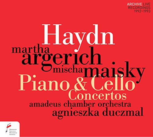 Martha Argerich, Mischa Maisky, Amadeus Chamber Orchestra & Agniezka Duczmal - Haydn: Piano Concerto in D Major, Cello Concerto in C Major, Scarlatti: Sonata in D Minor & Bach: Cello Suites [CD]