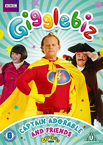 Gigglebiz: Captain Adorable and Friends (CBEEBIES) [DVD]