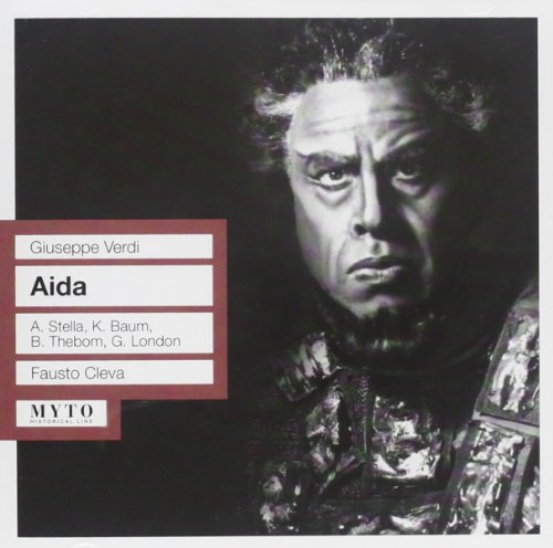A monochrome image of a man in ornate clothing on a CD cover.