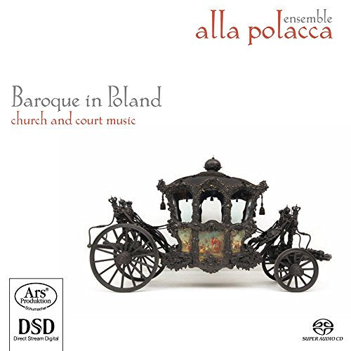 CD cover featuring an ornate, dark carriage on a white background.