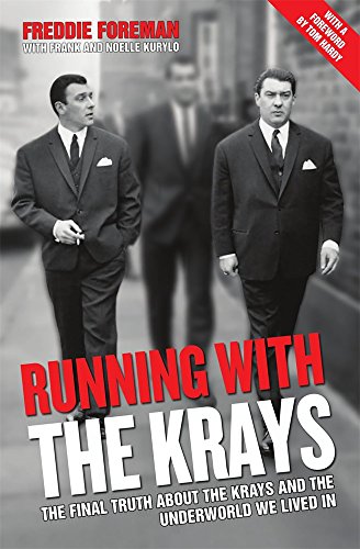 Black and white book cover with men in suits walking.