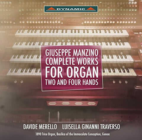 Merello/traverso - Manzino:Complete Organ Works [CD]