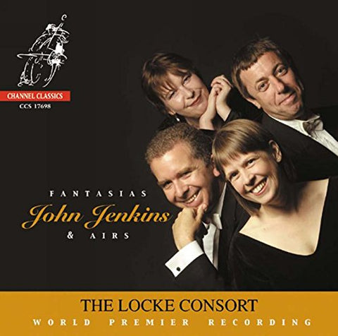 The Locke Consort - John Jenkins - Fantasias & Airs [CD]