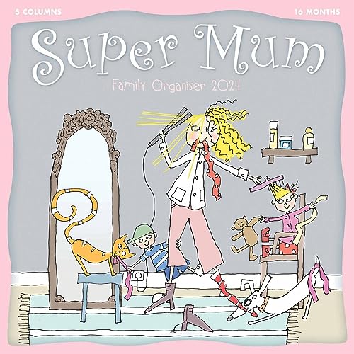 Super Mum Kim Nash Wall Planner 2024