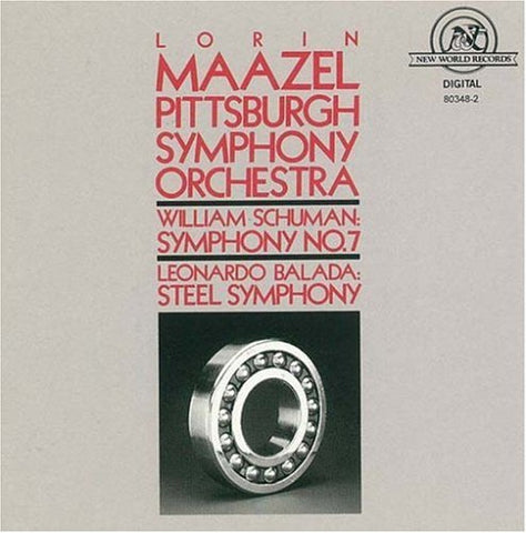 Schuman: Symphony No.7  Balada - Schuman: Symphony No.7, Balada: Steel Symphony [CD]