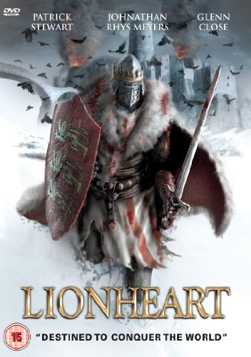 DVD cover featuring a knight in armor holding a sword and shield, surrounded by birds.