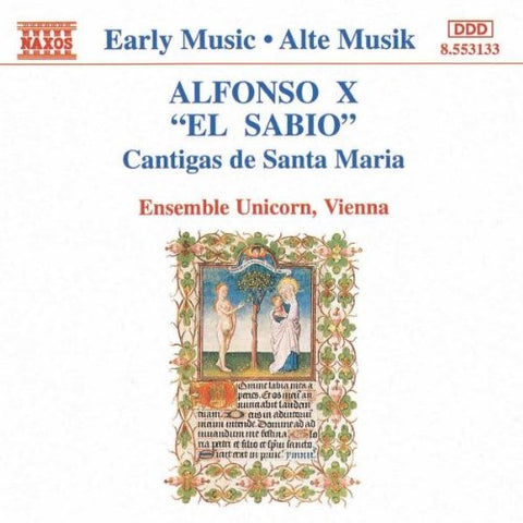 Ens Unic - ALFONSO X: Cantigas de Santa Maria [CD]