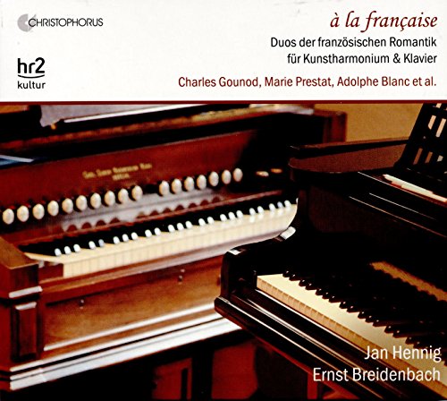 CD cover with harmonium and piano, featuring artist and title information.