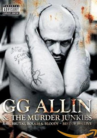 Gg Allin - Raw,brutal,rough & Bloody- 1991 [DVD]