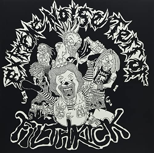 Extreme Noise Terror / Filthkick - In It For Life (Clear Vinyl) [VINYL]