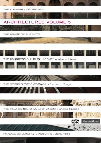 "Image shows 'Architectures Vol.5' DVD cover featuring images of various architectural structures."