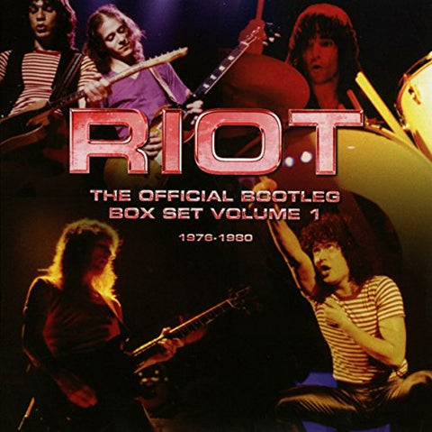 Riot - THE OFFICIAL BOOTLEG BOX SET VOLUME 1: 1976-1980 [CD]