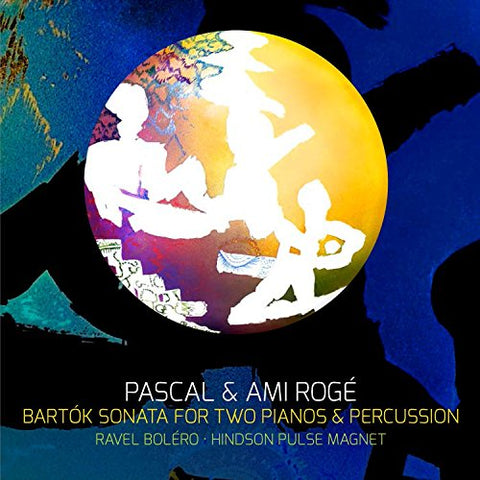 Roge Clarvis Burgess - Bartok Sonata for Two Pianos & Percussion; Hindson: Pulse Magnet; Ravel: Bolero [CD]