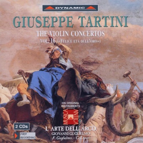 L?arte Dell?arco Ensemble - Tartini: The Violin Concertos Vol.16 [CD]