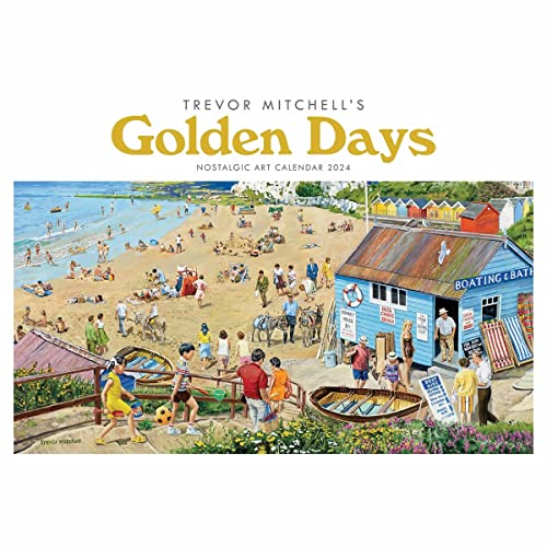 Golden Days, Trevor Mitchell A4 Calendar 2024