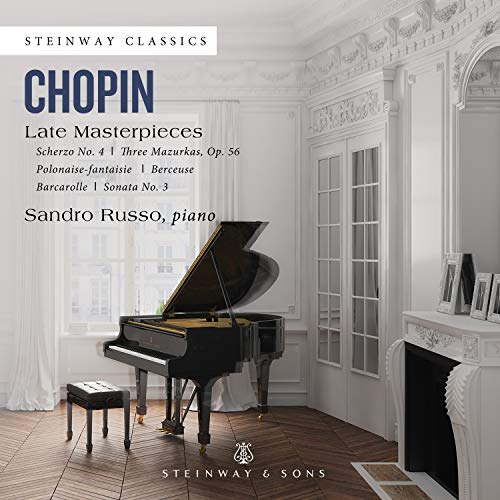 A CD cover featuring a grand piano in a white ornate room.
