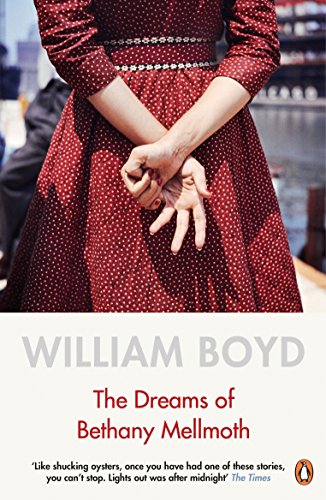 Book cover featuring a woman in a red dress holding a small hand.