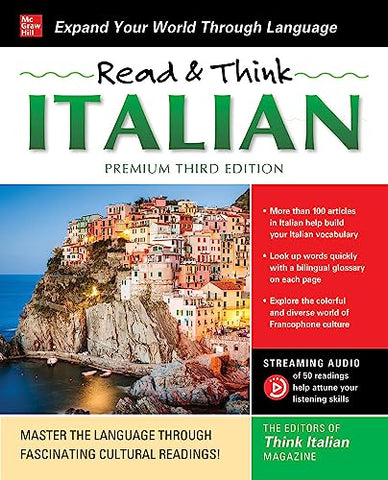 Read & Think Italian, Premium Third Edition (NTC FOREIGN LANGUAGE)