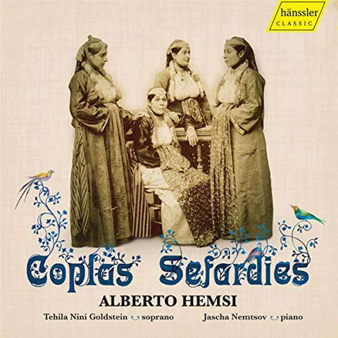 Nemtsov/ Goldstein - Albert Hemsi: Coplas Sefardies [CD]